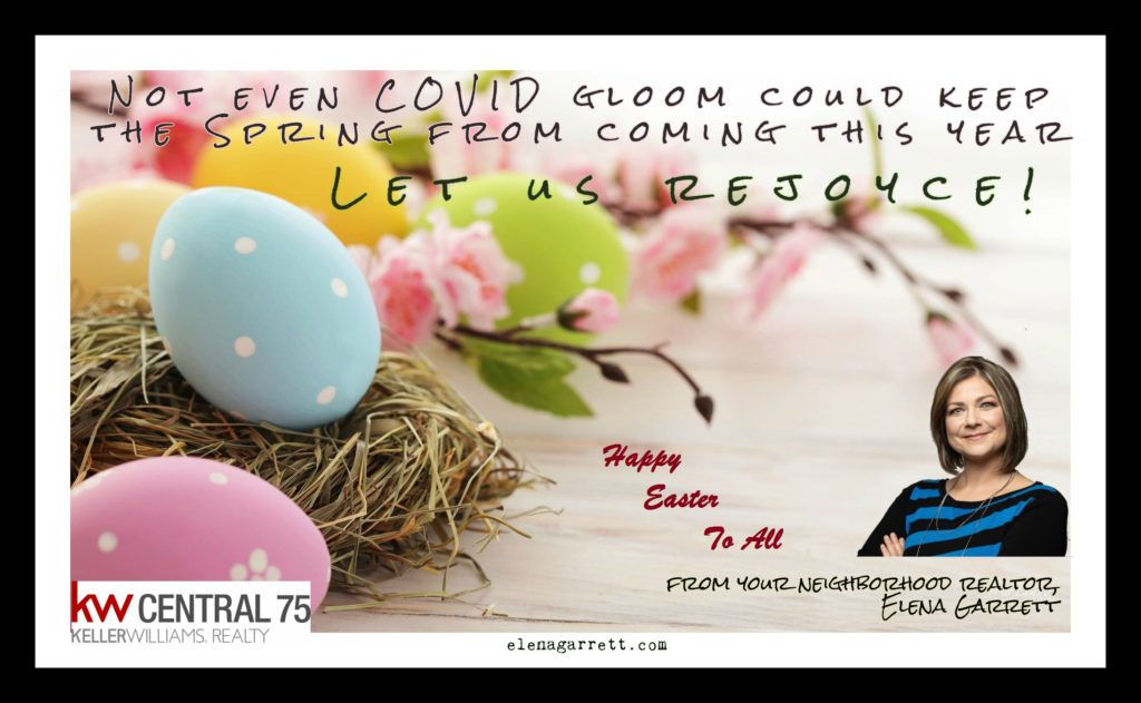 happy Easter message image