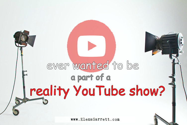 Image of invitation to participate in reality YouTube show