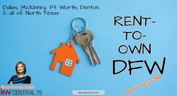 Rent to own in Dallas - Fort Worth with #Elena